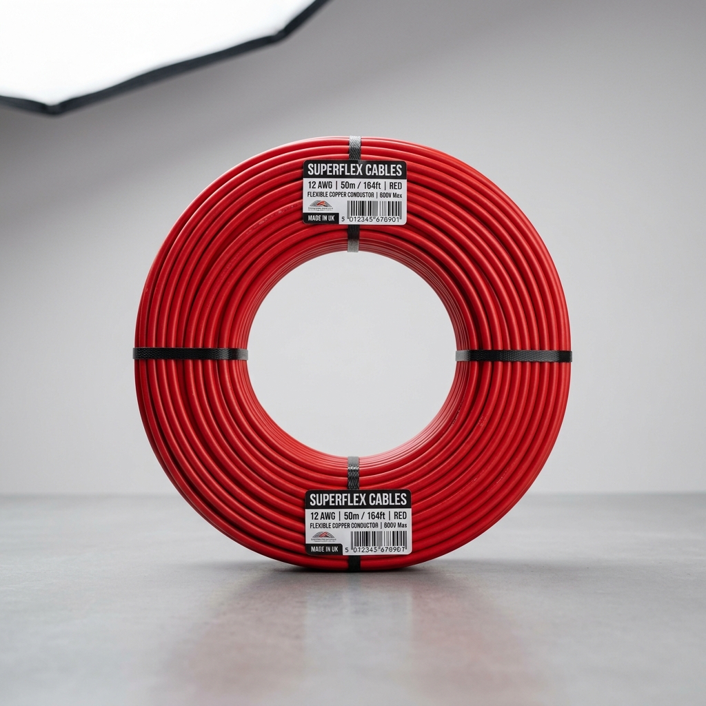Cabo Flexível Elétrico 2,5mm 750V Rolo 100m